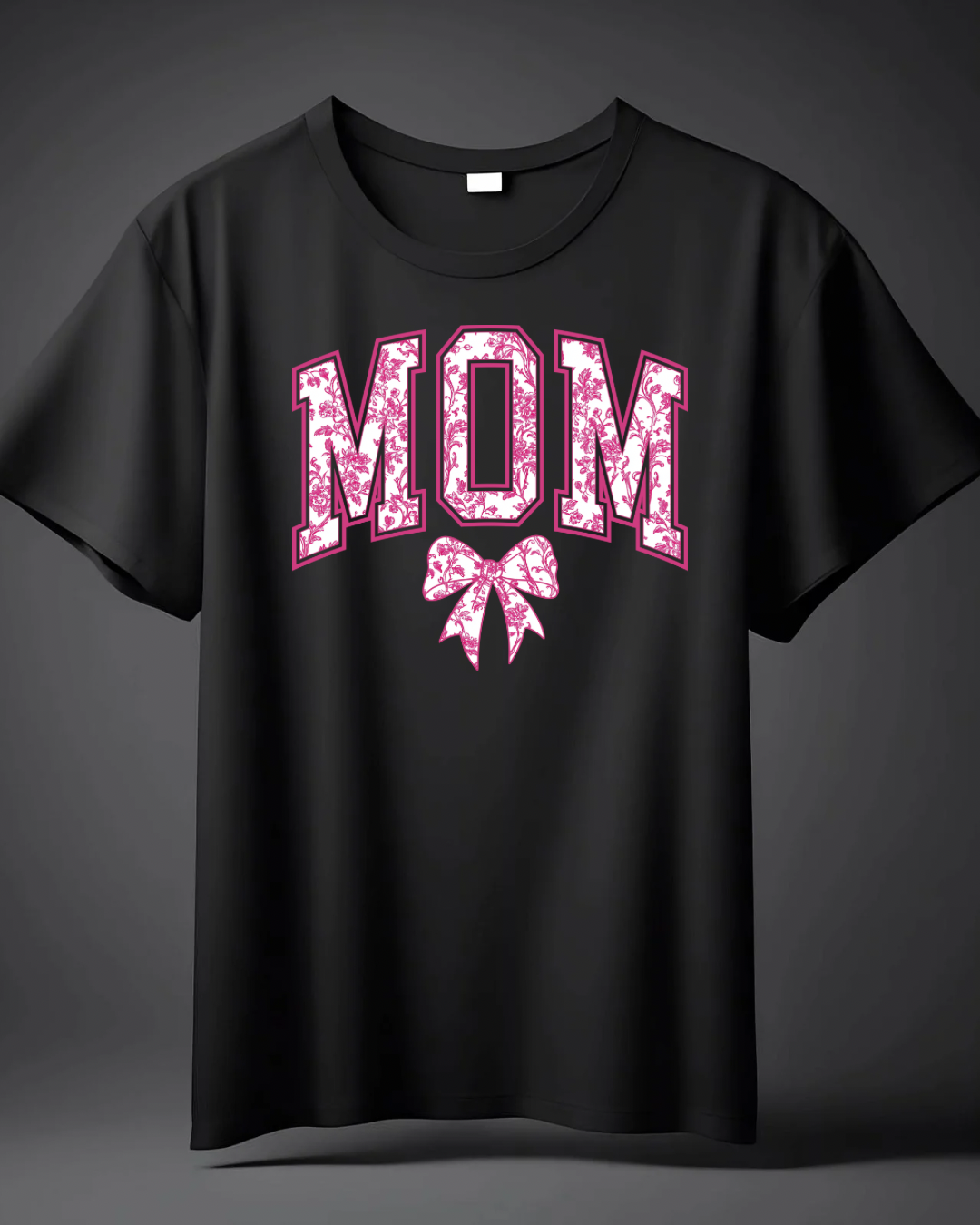 DTF Print Mom Bow