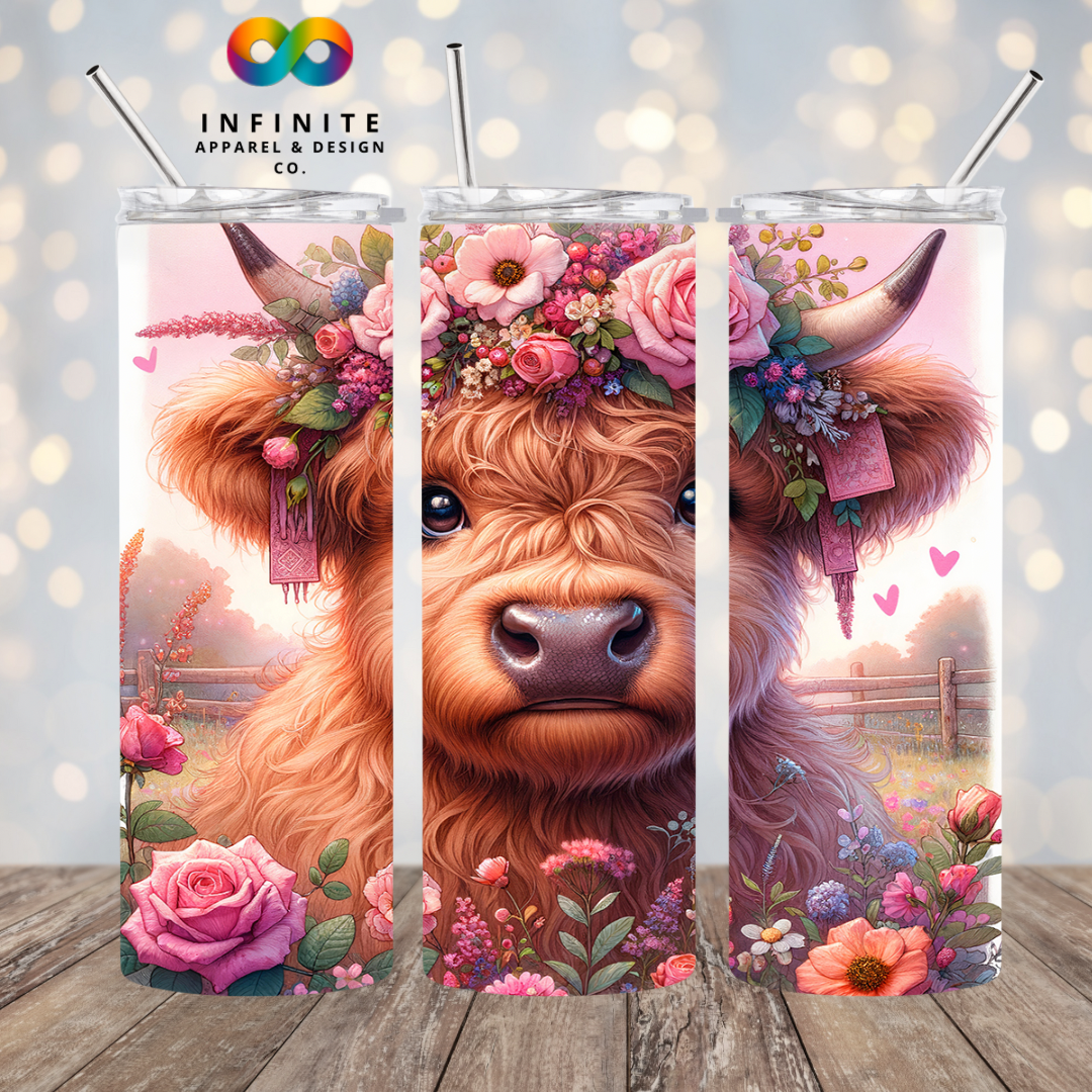 Highland. Cow Valentine
