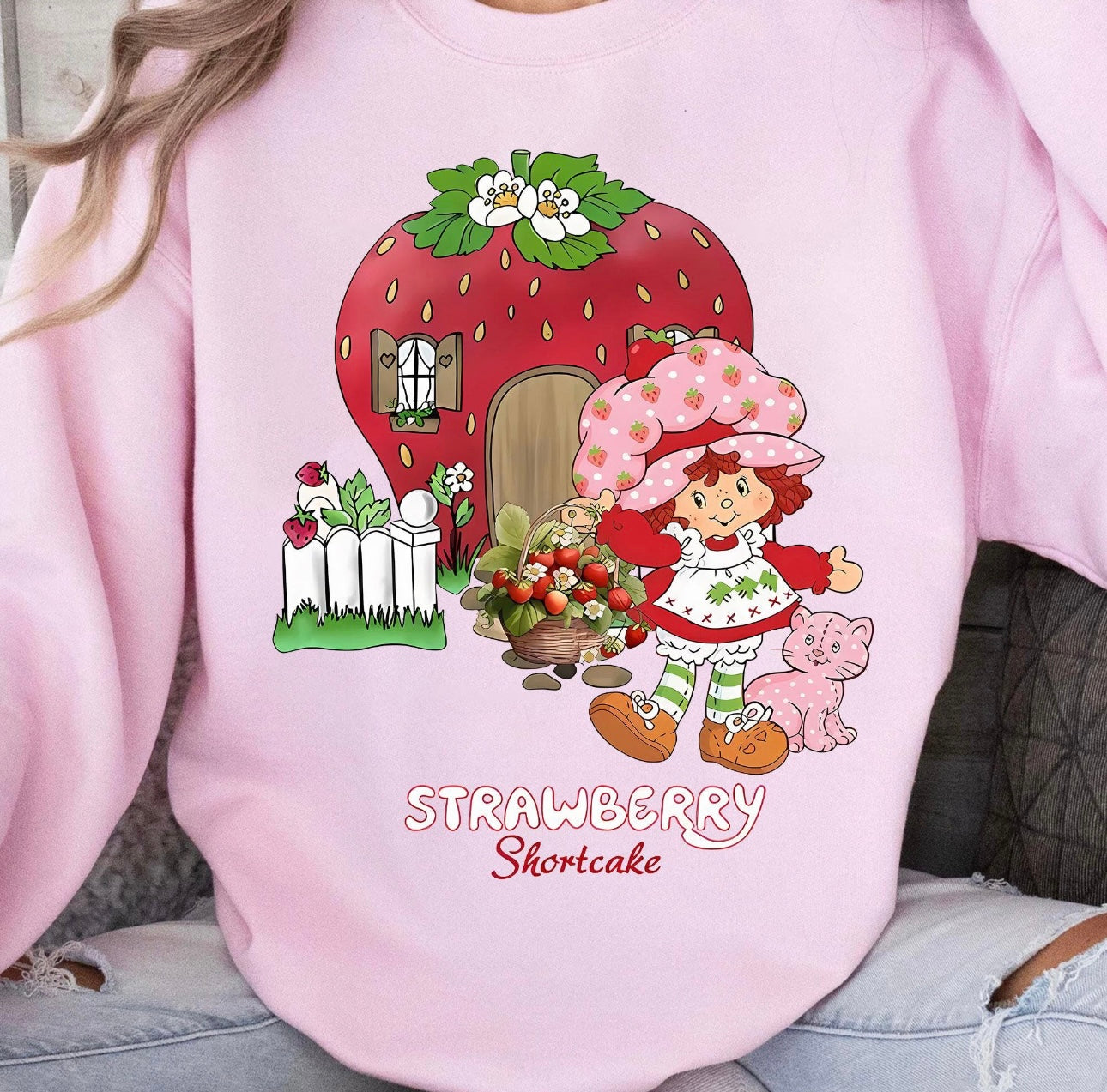 DTF Print Strawberry Shortcake