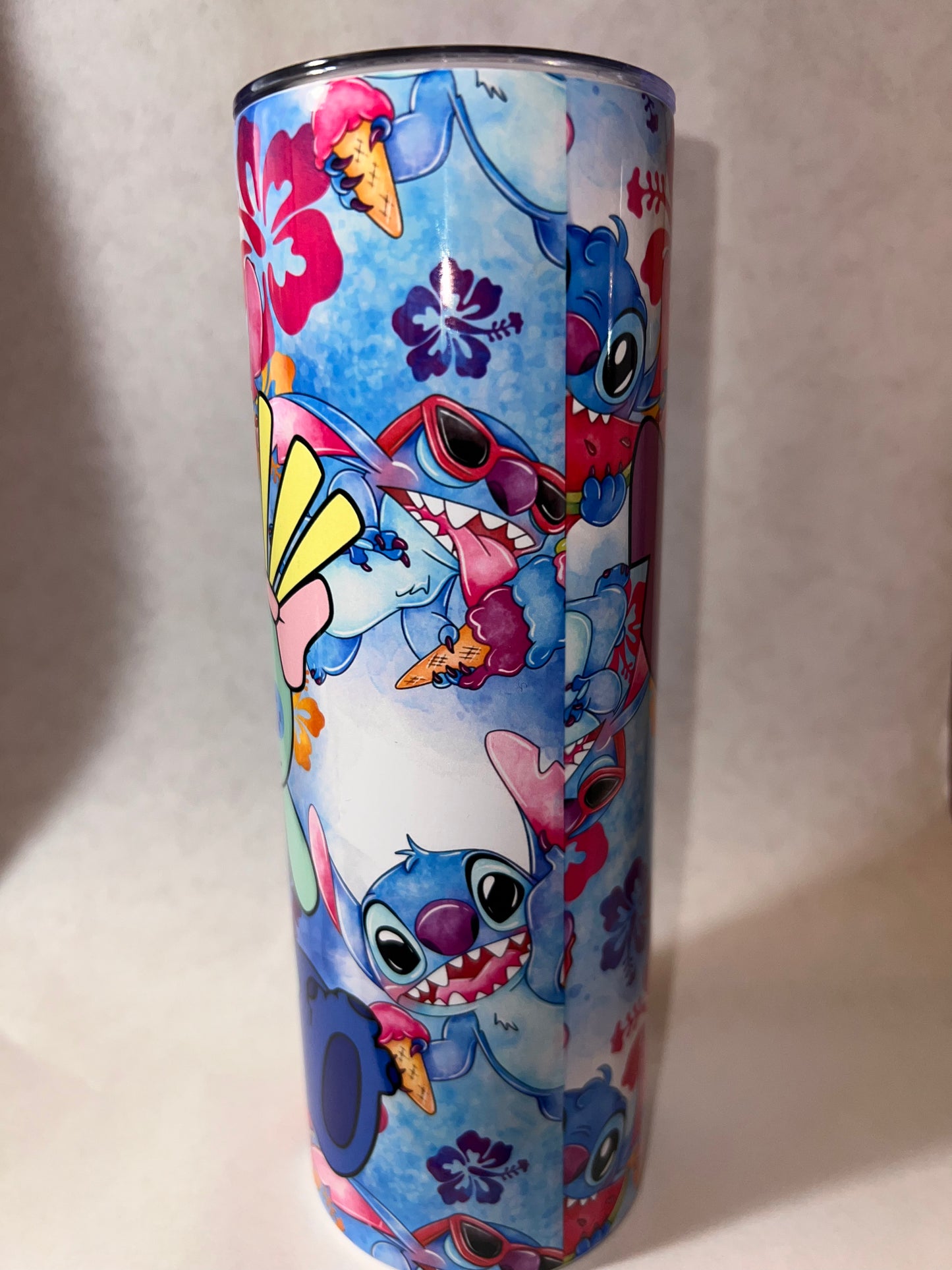 Blue Alien Tumbler