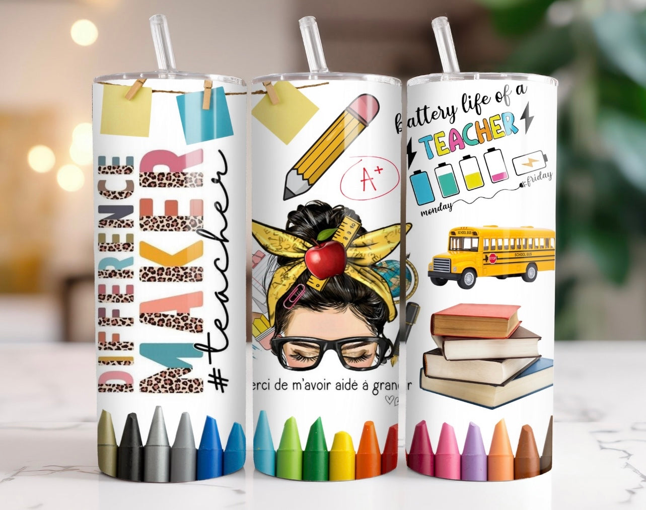 Teacher design #3 Tumbler