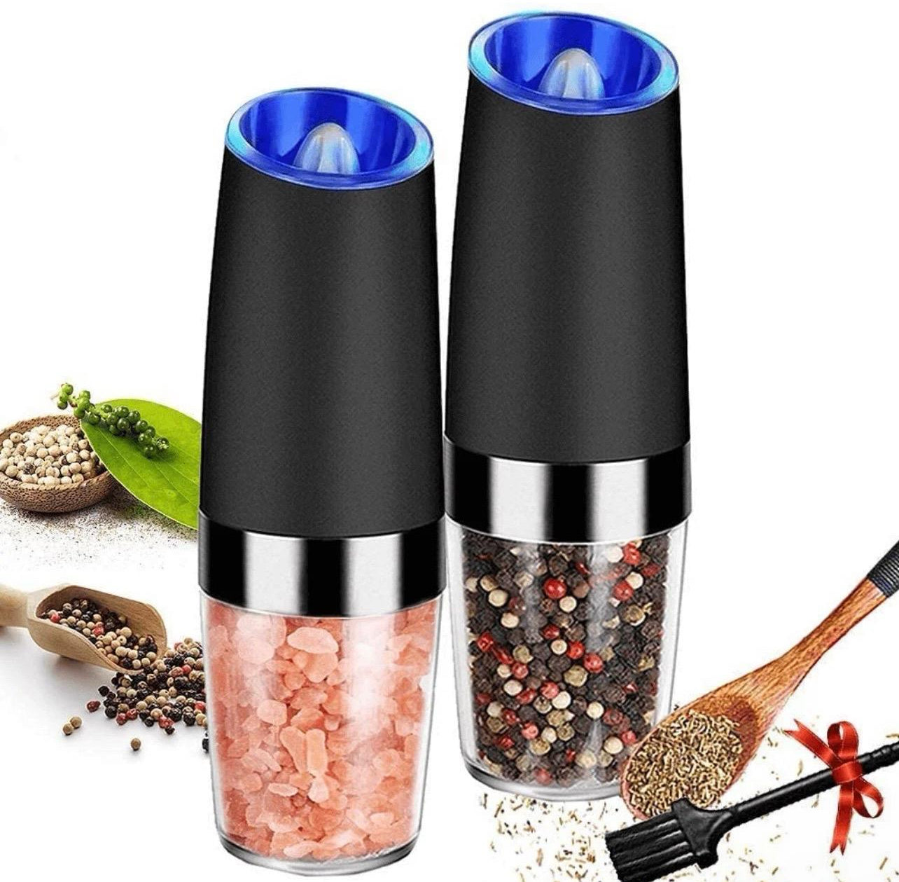 Gravity Salt and Pepper Millers