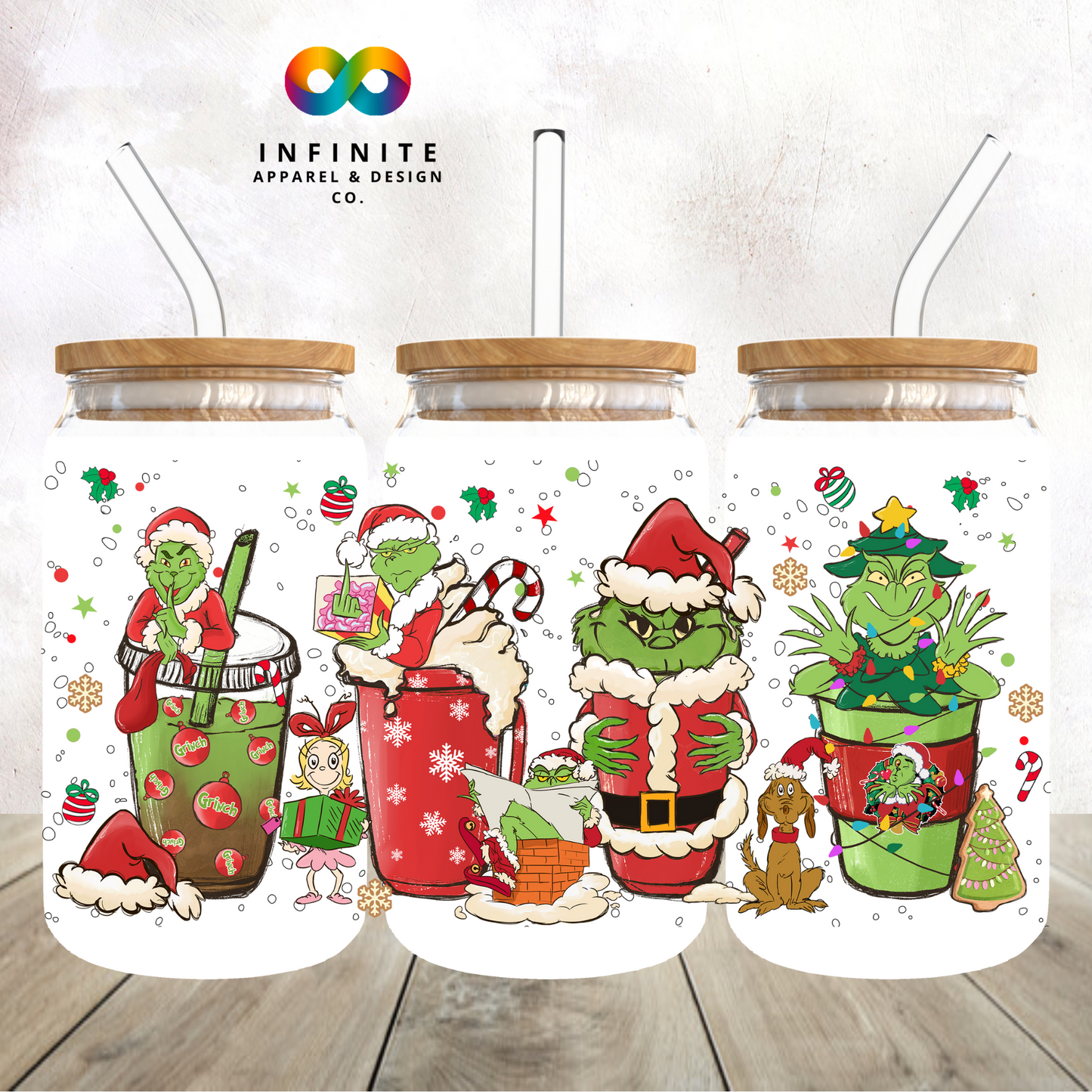 Grinch Christmas Coffee Cup