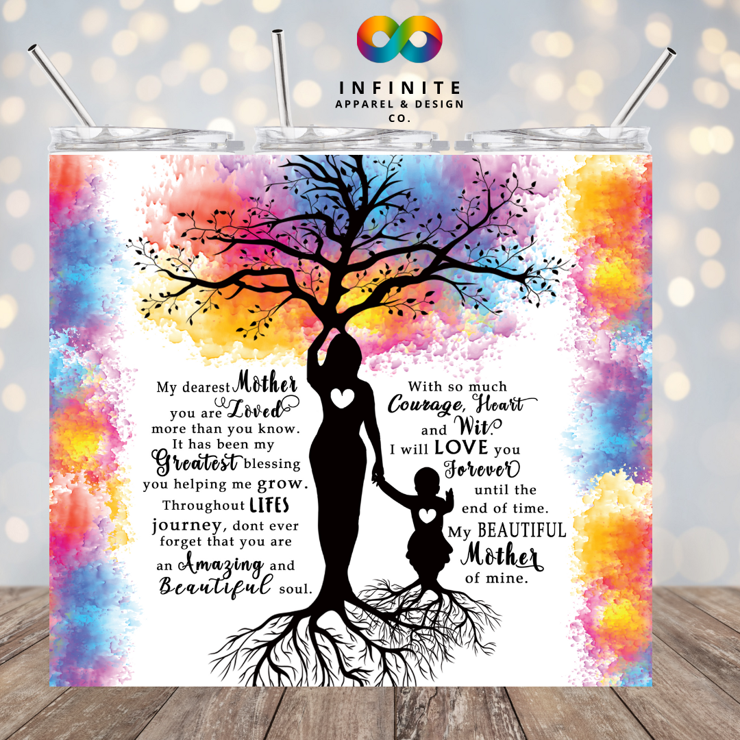 My dearest Mom Tumbler