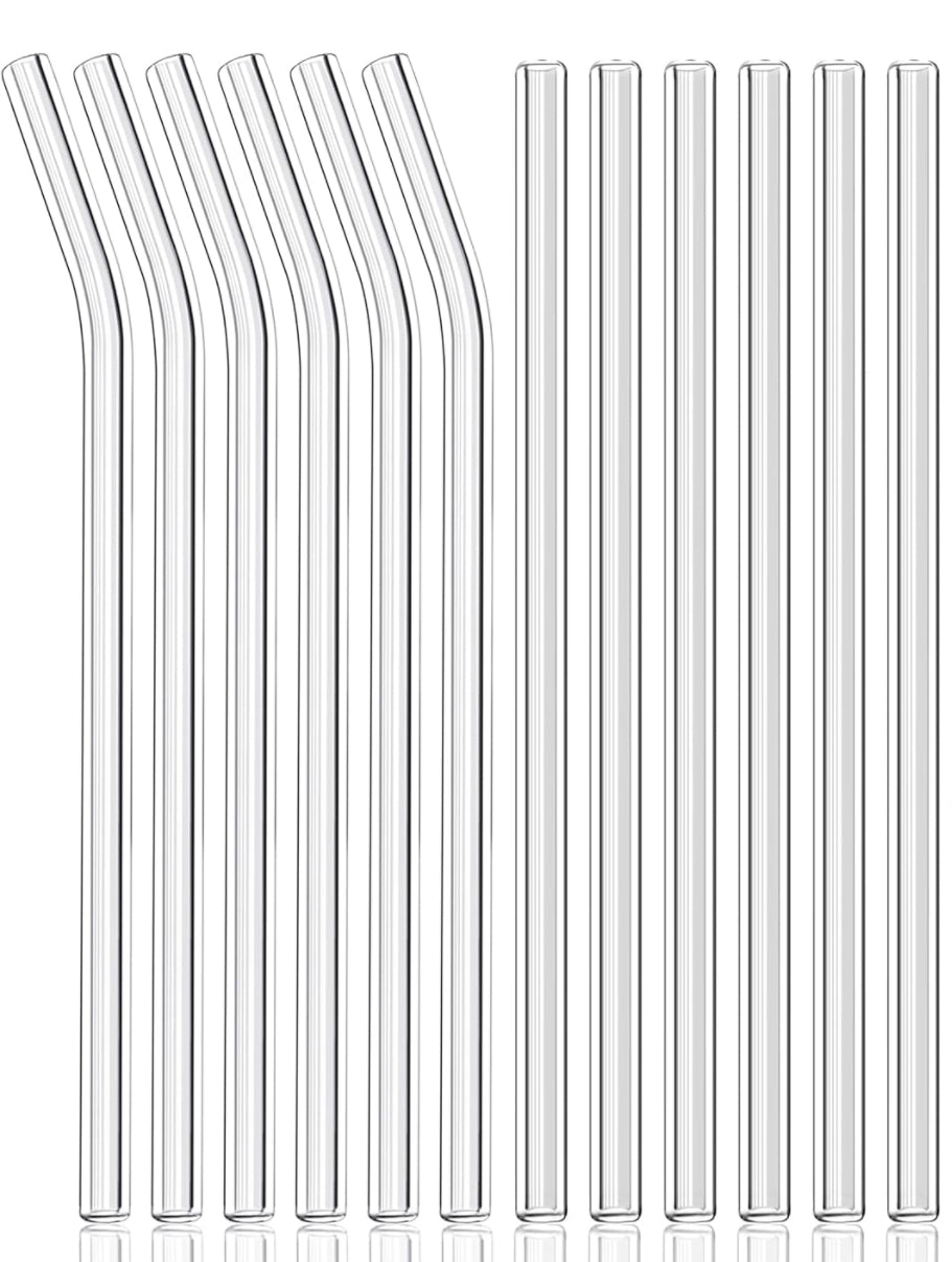 Glass straws