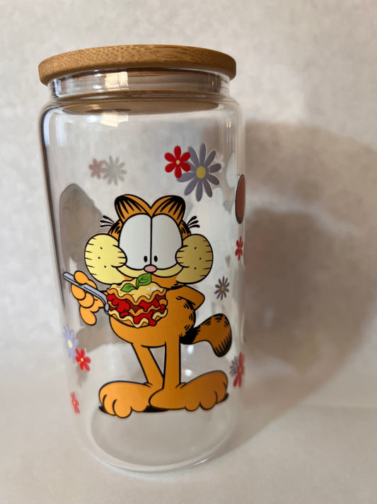Orange Cat Cup