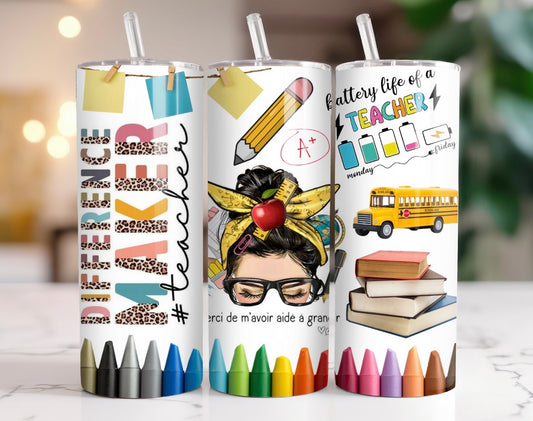Teacher design #3 Tumbler