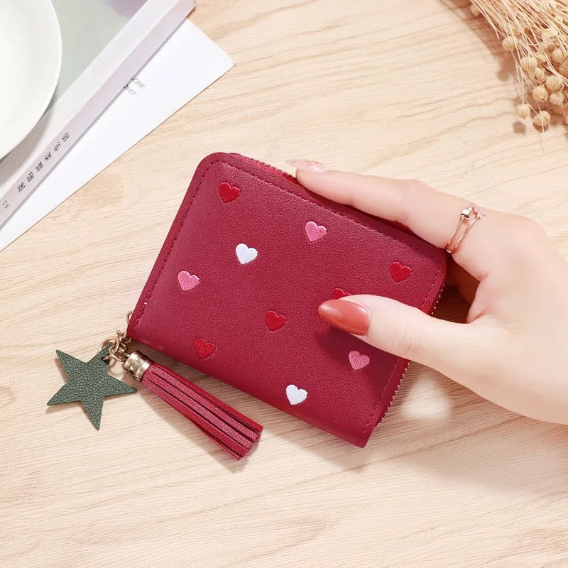 Hearts Small Wallet
