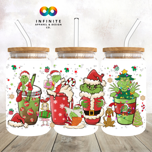 Grinch Christmas Coffee Cup